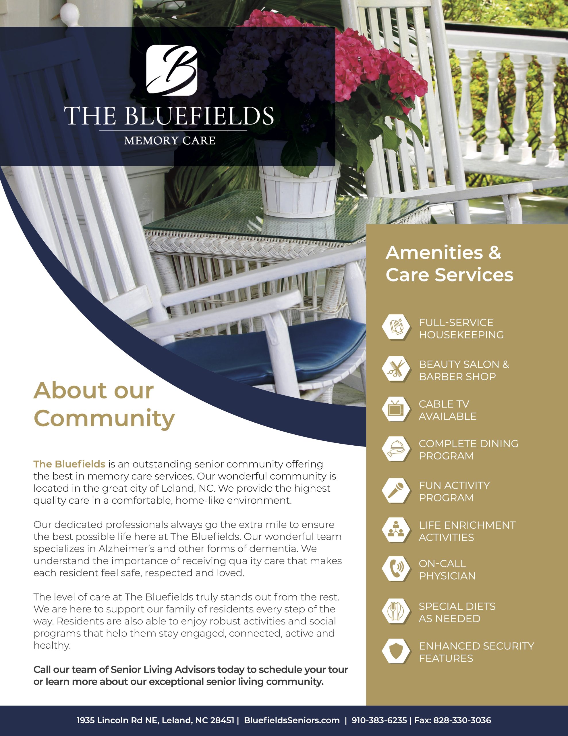 The Bluefields- About our Services The Bluefields- About our Services